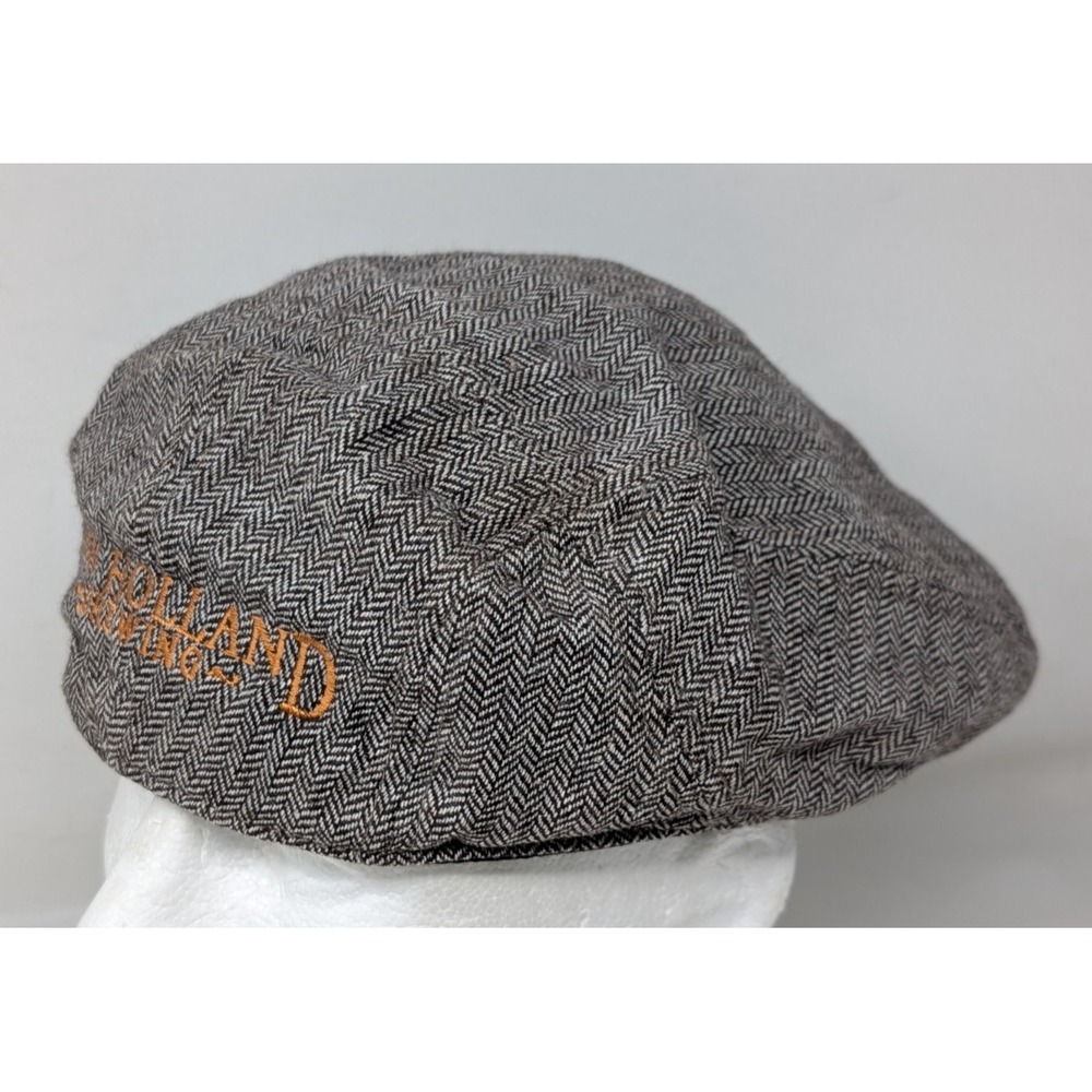 New Holland Brewing Co Company Newsboy Flat Cap Hat Mens Size Large XL
